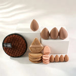 Marshmallow Makeup Sponge and Powder Puff Set