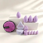 Marshmallow Makeup Sponge and Powder Puff Set