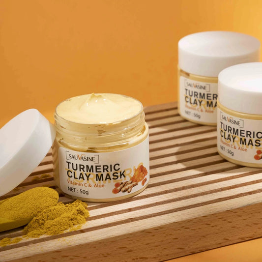 Turmeric Clay Face Mask – Hydrating & Moisturizing