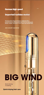 Mini Ionic Hair Blower 3-in-1