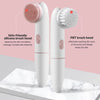 Electric Silicone Facial Cleanser Brush - Exfoliate and Clean Pores