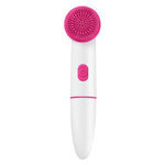 Electric Silicone Facial Cleanser Brush - Exfoliate and Clean Pores
