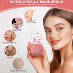 Round Silicone Ice Mold Facial Roller