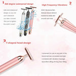 Gold Vibrating Face Lifter & Skin Massager