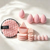 Marshmallow Makeup Sponge and Powder Puff Set