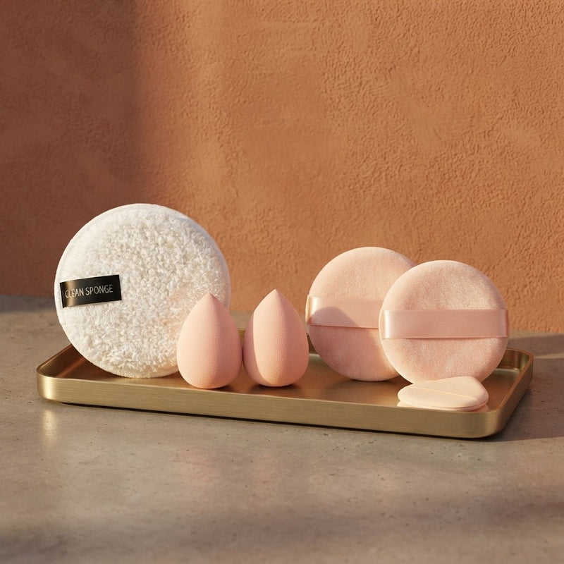 Marshmallow Makeup Sponge and Powder Puff Set